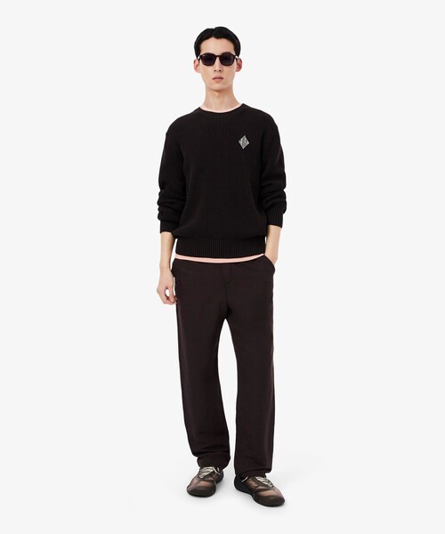 LACOSTE（ラコステ） ワイドパンツ スウェットパンツ ジャージ リネン