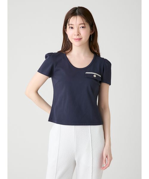 CELFORD（セルフォード） tシャツ 半袖 「洗える」フラップポケット