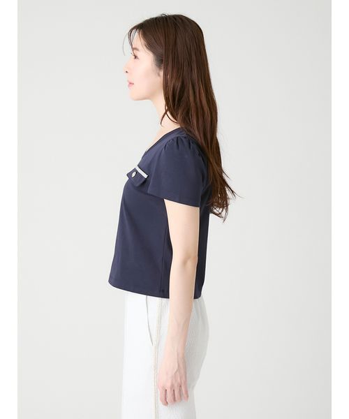 CELFORD（セルフォード） tシャツ 半袖 「洗える」フラップポケット
