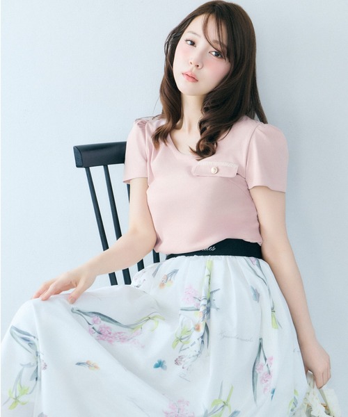 CELFORD（セルフォード） tシャツ 半袖 「洗える」フラップポケット