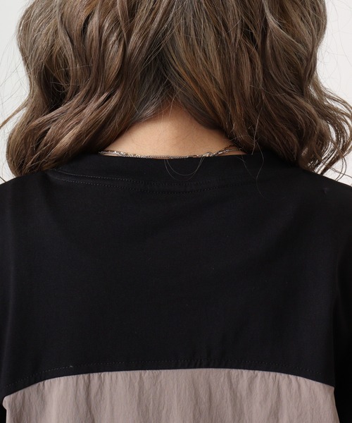 「EGLANTINE」 半袖ワンピース 40 カーキ レディース_画像6