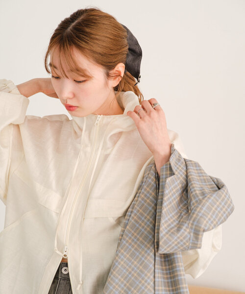 「Kastane」 ブルゾン 0 アイボリー レディース_画像3