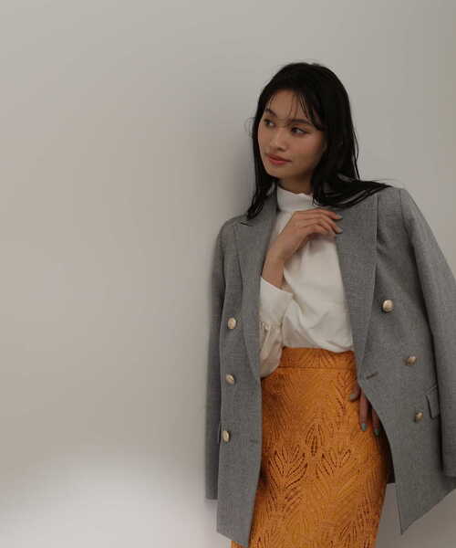 「NATURAL BEAUTY BASIC」 テーラードジャケット MEDIUM グレー系その他 レディース | NATURAL BEAUTY BASIC | 03