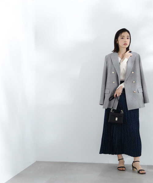 「NATURAL BEAUTY BASIC」 テーラードジャケット MEDIUM グレー系その他 レディース | NATURAL BEAUTY BASIC | 05