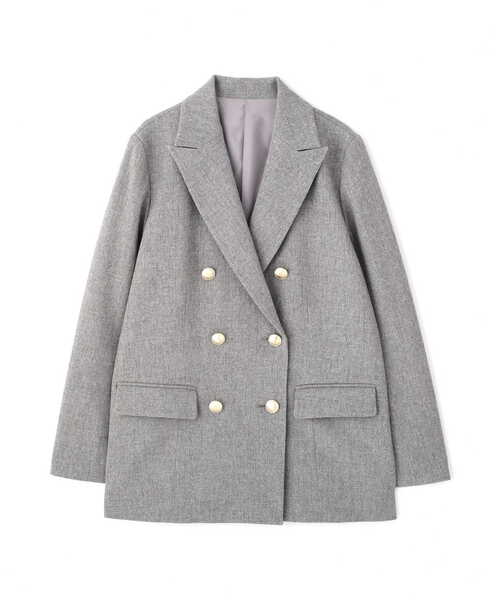 「NATURAL BEAUTY BASIC」 テーラードジャケット MEDIUM グレー系その他 レディース | NATURAL BEAUTY BASIC | 06
