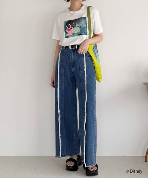 tシャツ 半袖 「WEB限定」ドリゼラ＆アナスタシア/ルシファー/Tシャツ 878228 レディース | mysty woman | 21