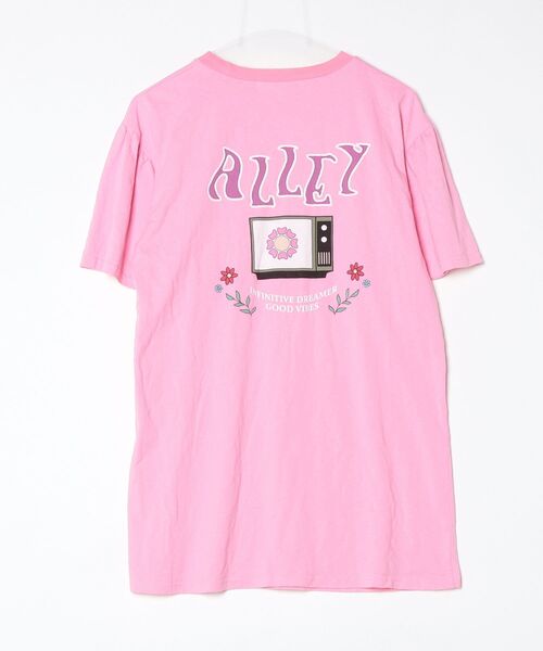 「w closet」 半袖Tシャツ FREE ピンク レディース_画像2