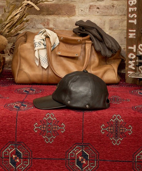 Mr.FATMAN キャップ 帽子 メンズ DRIFTER LEATHER CAP メンズ