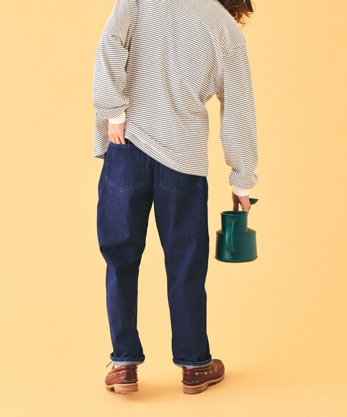 「TOWNCRAFT」 イージーパンツ LARGE インディゴブルー メンズ_画像3