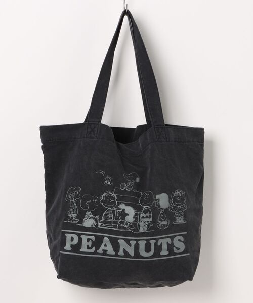 「PEANUTS」 トートバッグ FREE ブラック レディース_画像5