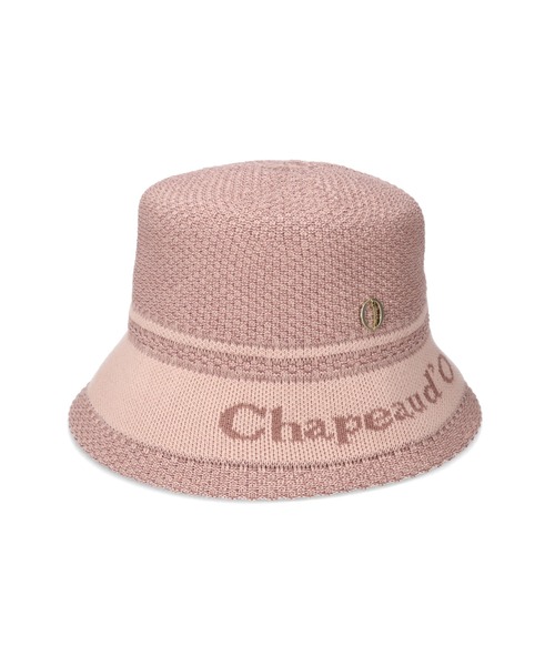 Chapeau d' O（シャポードオー） 帽子 ハット レディース Jaquard Logo
