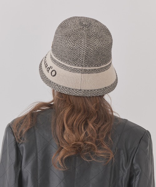 Chapeau d' O（シャポードオー） 帽子 ハット レディース Jaquard Logo