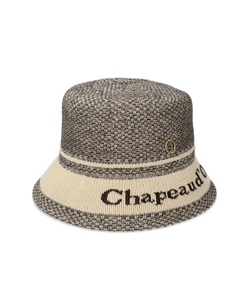 Chapeau d' O（シャポードオー） 帽子 ハット レディース Jaquard Logo