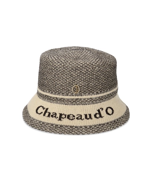 Chapeau d' O（シャポードオー） 帽子 ハット レディース Jaquard Logo