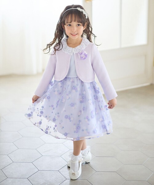 「ANY」 「KIDS」長袖ブラウス 130 ホワイト キッズ_画像6
