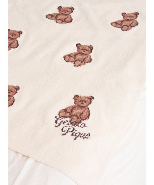 gelato pique Sleep ベッド 寝具 「Sleep」ベア総柄ジャガードハーフ