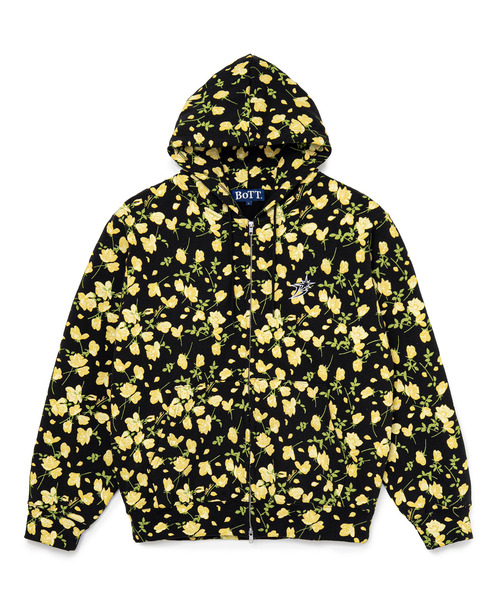 BoTT（ボット） パーカー Flower Zip Hoodie メンズ : ZOZOTOWN Yahoo
