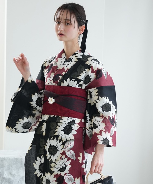 新品【ネイビー】utatane ニコアンティーク 浴衣単品 utatane｜ニコアンティーク 浴衣3点セット 紺地に干支 Fサイズ