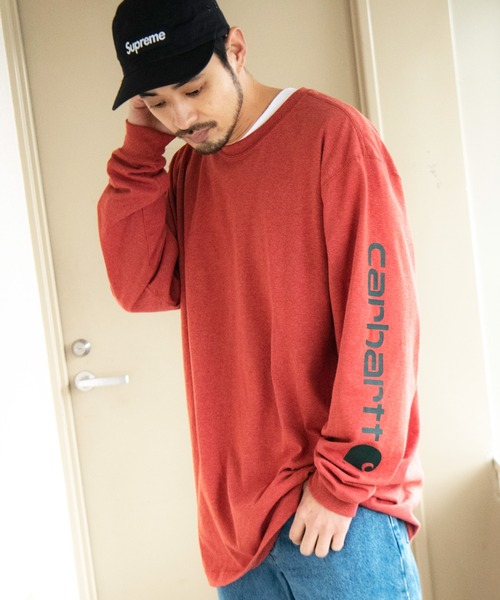 SALE人気セール tシャツ PayPayモール店 - 通販 - PayPayモール Tシャツ Carhartt 袖ロゴロンT ZOZOTOWN お買い得SALE