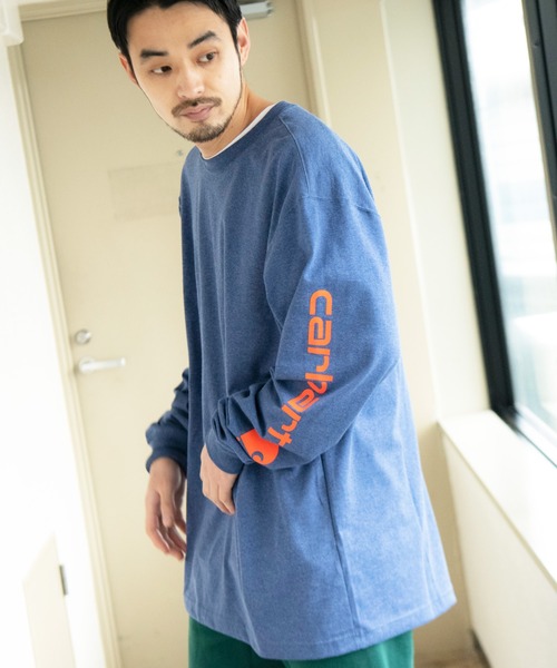 SALE人気セール tシャツ PayPayモール店 - 通販 - PayPayモール Tシャツ Carhartt 袖ロゴロンT ZOZOTOWN お買い得SALE
