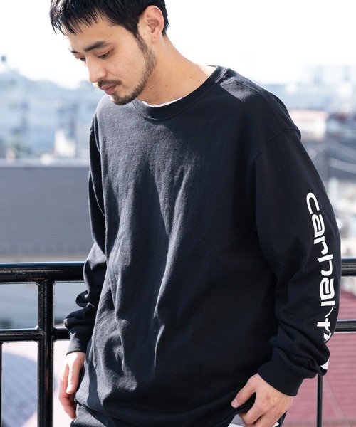SALE人気セール tシャツ PayPayモール店 - 通販 - PayPayモール Tシャツ Carhartt 袖ロゴロンT ZOZOTOWN お買い得SALE