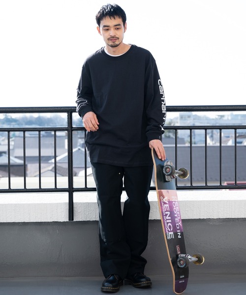 SALE人気セール tシャツ PayPayモール店 - 通販 - PayPayモール Tシャツ Carhartt 袖ロゴロンT ZOZOTOWN お買い得SALE