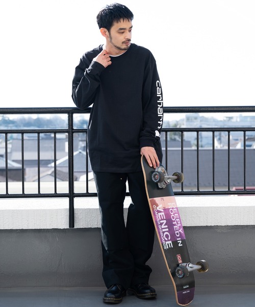 SALE人気セール tシャツ PayPayモール店 - 通販 - PayPayモール Tシャツ Carhartt 袖ロゴロンT ZOZOTOWN お買い得SALE
