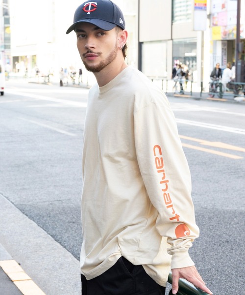 SALE人気セール tシャツ PayPayモール店 - 通販 - PayPayモール Tシャツ Carhartt 袖ロゴロンT ZOZOTOWN お買い得SALE