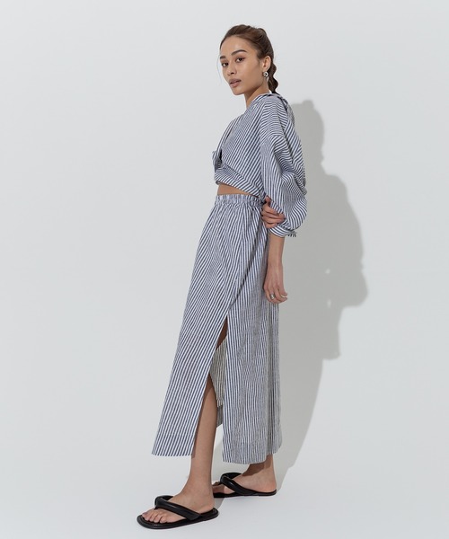 スカート CHECK&STRIPE LONG SKIRT ZOZOTOWN PayPayモール店 - 通販 ...