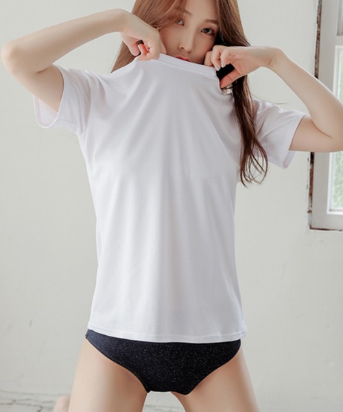 Lace Ladies 水着 半袖ラッシュガード レディース : ZOZOTOWN