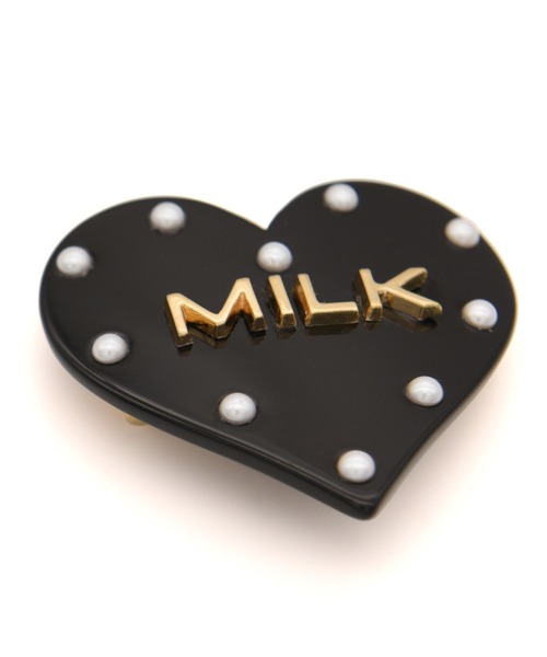 MILK（ミルク） ヘアクリップ デラックス ハートバレッタ : ZOZOTOWN
