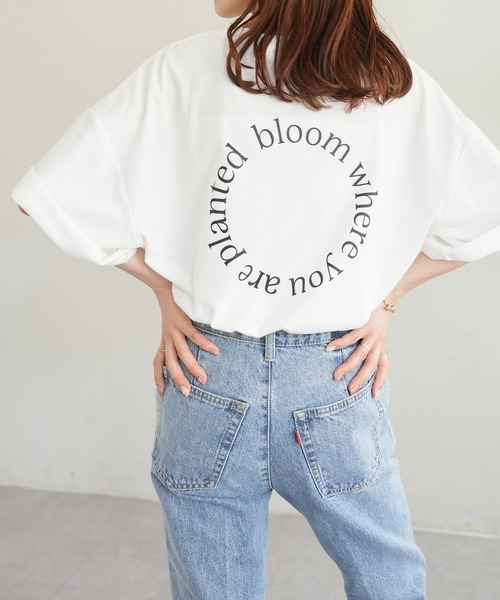 Discoat tシャツ 「WEB限定」バックサークルロゴTシャツ