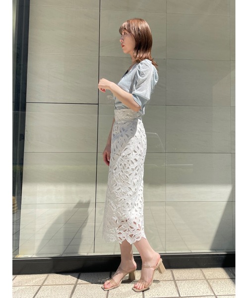 SNIDEL ラメノースリポロ&カーデセット Amazon | [スナイデル] ラメノースリポロ&カーデset SWNT245230