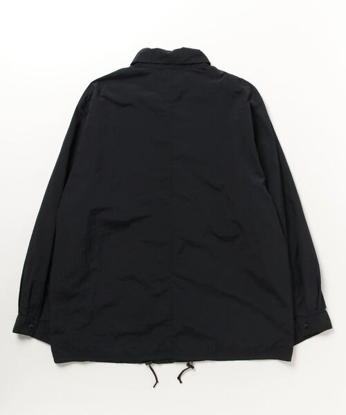 ATON シャツ 「ATON」HAND DYED NYLON SHIRT JACKET メンズ