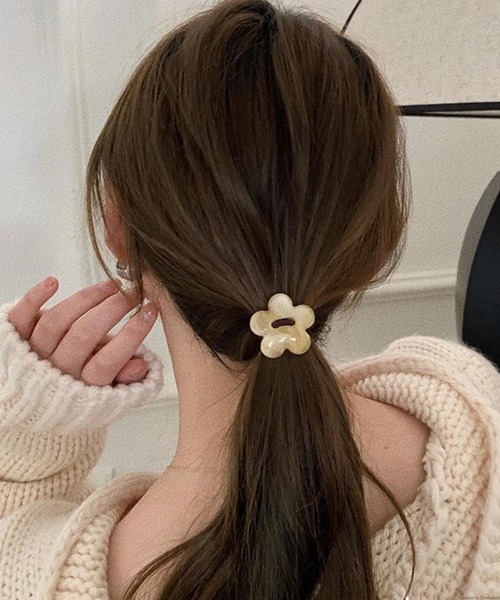 TONE SELECT GOODS ヘアゴム pur chouchou/フラワー ハート ヘアゴム
