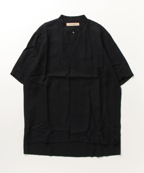 suzuki takayuki（スズキタカユキ） シャツ 半袖 square-cut shirt