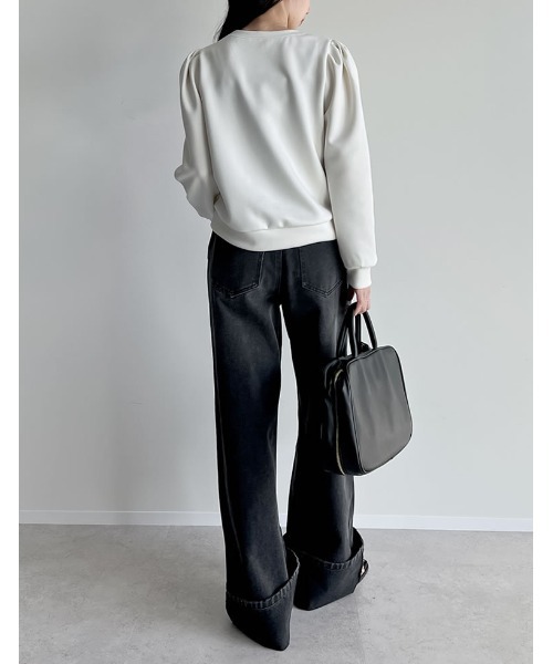 エトロ ETRO コットン モチーフ付 スウェットトレーナー 38サイズ ブラック イタリー製 レディース F-L5703 裏起毛ワンポイント刺繍スウェット - トップス通販 | 人気レディース