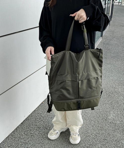 デイバック リュック 2way 大判バックパック レディース