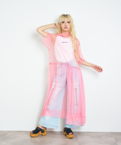 ワンピース ANNA SUI NYC チュールモックネックドレス : ZOZOTOWN