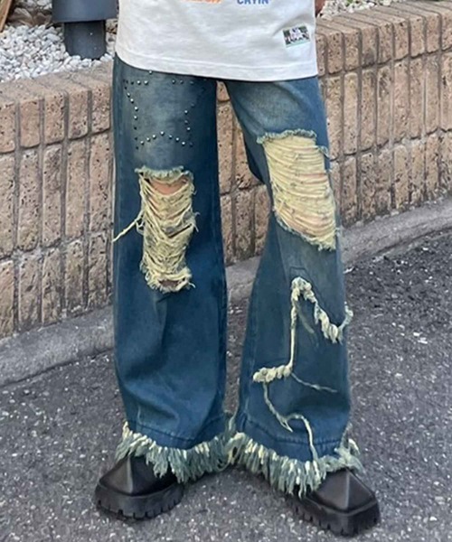 ANACHRONORM 34 デニムパンツ ジーンズ made in japan DENIM – ANACHRONORM