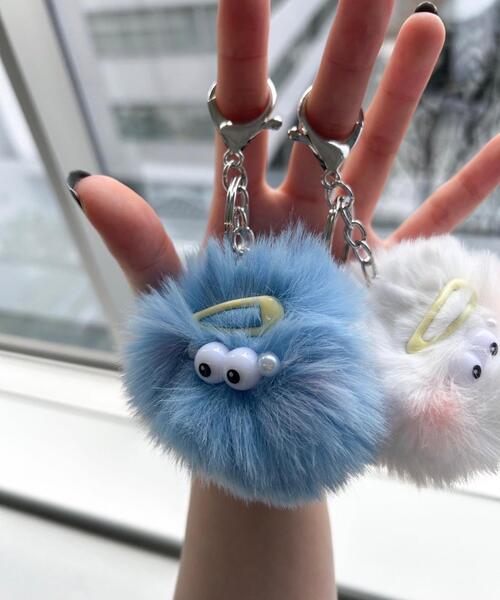 WEGO（ウィゴー） キーホルダー WEGO/フワフワモンスターぬい