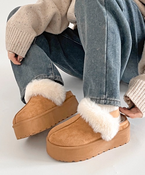 Shoes in Closet（シュークロ） スリッポン 「新色追加」軽量厚底