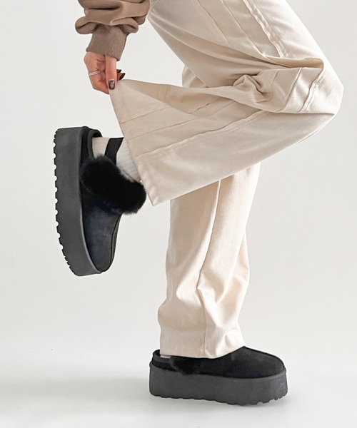 Shoes in Closet（シュークロ） スリッポン 「新色追加」軽量厚底