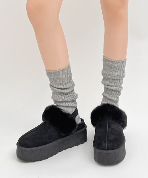 Shoes in Closet（シュークロ） スリッポン 「新色追加」軽量厚底