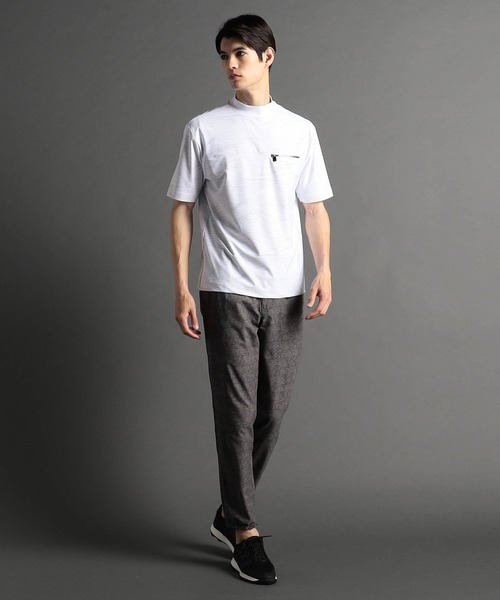MONSIEUR NICOLE（ムッシュニコル） tシャツ 「ex/tra」グラフィック