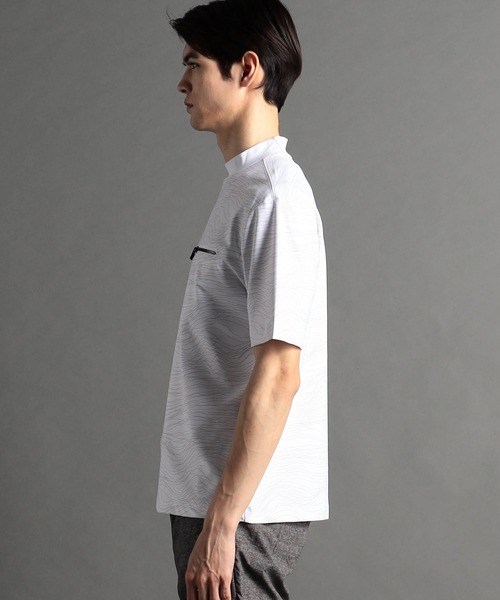 MONSIEUR NICOLE（ムッシュニコル） tシャツ 「ex/tra」グラフィック