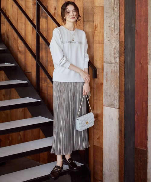 23区 スカート シャイニー プリーツスカート : ZOZOTOWN Yahoo