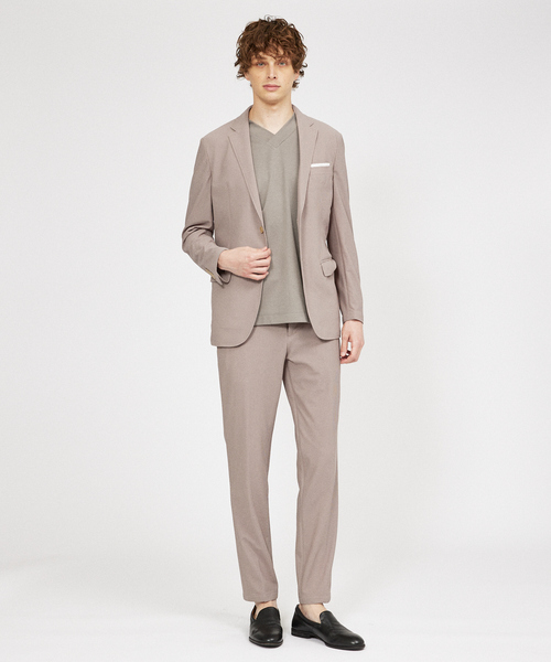 【Yasu】メッシュパンツ/ジャケットセット 春夏用 DESIGNWORKS（デザインワークス） スラックス 「セットアップ対応