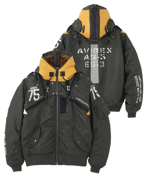 AVIREX（アヴィレックス） ma1 ma-1 「WEB＆DEPOT限定」MA-1 REMODEL