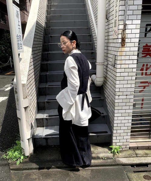 chuclla スラックス パンツ 「LONSLAN」2タック ロークロッチ